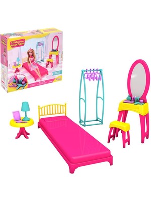 Butik Mey Ithalat® Dede, Linda'nın Yatak Odası Oyun Seti