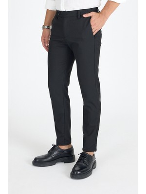 Geco Erkek Premium Esnek Bilek Boy Rahat Kesim Slim Fit Kumaş Pantolon