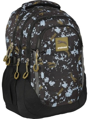 Relaxion Greyhound 4 Bölmeli Geniş Hacimli Okul Günlük Spor Sırt Çantası Haki