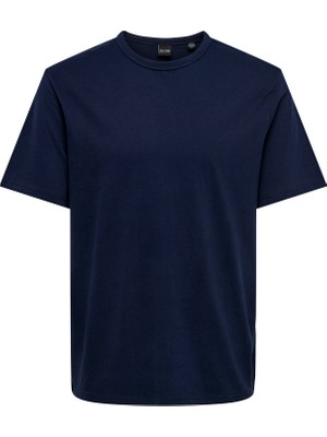 Vans Onssmart Lıfe Reg Ss Tee Erkek Mavi T-Shirt - 22026726