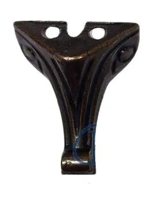 K-Yonlineticaret Moda Sac Sandık Ayağı, Kutu Ayak 2,5 cm - Eskitme, 100 Adet