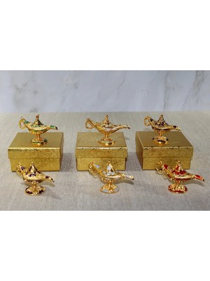 Aesco Mineli Metal Alaaddin Lambası Model 2