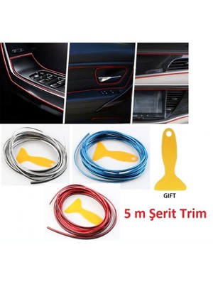 Aesco Araba Dekorasyon Şeridi 5 Metre Trim Şeridi