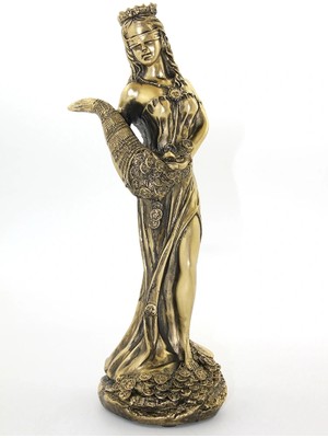 Aesco Polyester Bereket Tanrıçası Fortuna Figürü Model 2