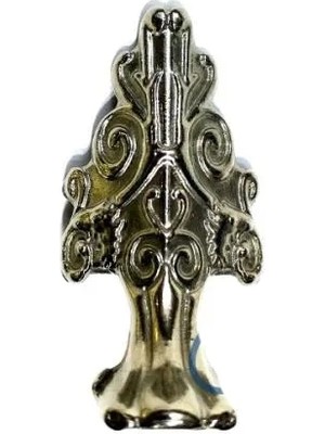 K-Yonlineticaret Lükens Sandık Ayağı, Kutu Ayak 4 cm - Nikel