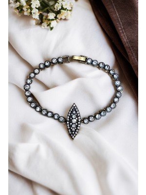 Fayra Accessories Zirkon Taşlı Mekik Figürlü Bileklik