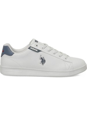 U.S. Polo Assn. 102156924 6M Costa 6FX Erkek Klasik Sneaker Beyaz - Mavi