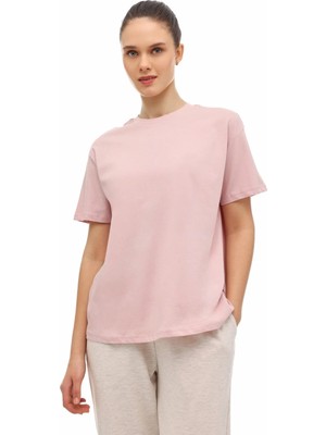 Kinetix Wb 11BANKO SN226 6fx Pembe Kadın Kısa Kol T-Shirt