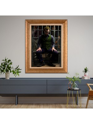 Giyense Altın Varaklı Çerçeveli Paspartulu Tablo SA1584