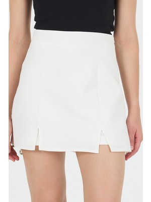 Yırtmaçlı Şort Etek