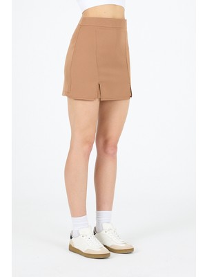 Yırtmaçlı Şort Etek