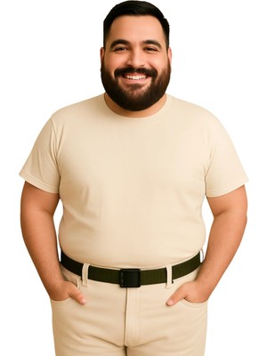 Çantachım Bez Kemer Büyük Beden Anti Alerjik Taktikal Tarz