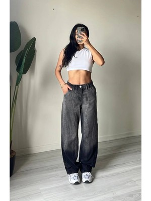 DENİKK Özel Tasarım Baggy Denim Jean Pantolon