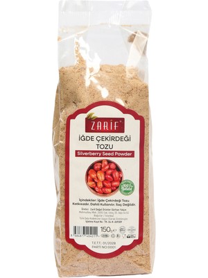 Zarif Iğde Çekirdeği Tozu 150 Gr.