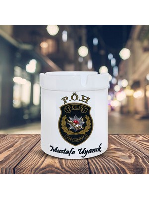 Asilmeydan Polis Özel Harekat Kişiye Özel İsim Baskılı Hediyelik Kül Tablası
