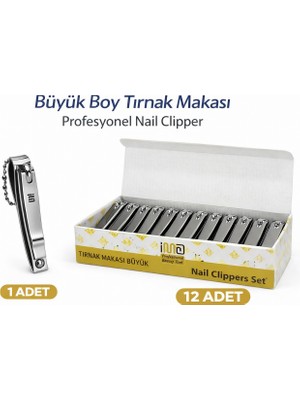 Esranın Dünyası Ima Büyük Boy Tırnak Makası Profesyonel Nail Clipper