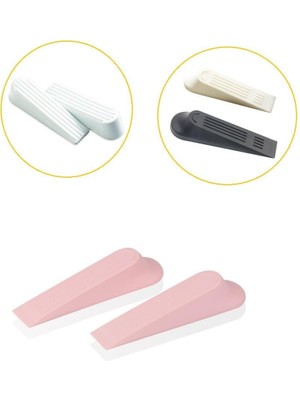 Güvenli Sepet Kapı Rampası Stoperi Kapı Altı Tutucu Kapı Durdurucu (2 Adet)