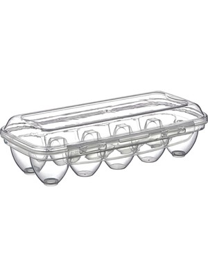 Güvenli Sepet  10 Bölmeli Kilitli Kapaklı Yumurtalık Saklama Kutusu YU110