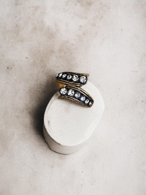 Fayra Accessories Elmas Montür Zirkon Taşlı Yüzük