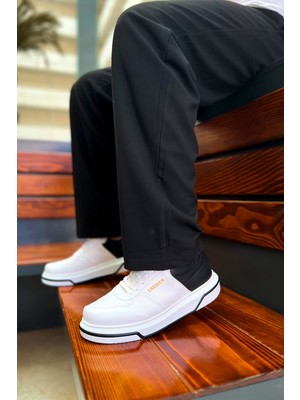 Esranın Dünyası CH075 - Cbt Signature Erkek Ayakkabı Beyaz/sıyah