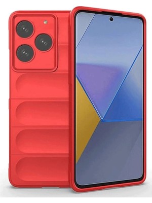 K-Yonlineticaret General Mobile Era 50 Kılıf Optimum Silikon - Kırmızı