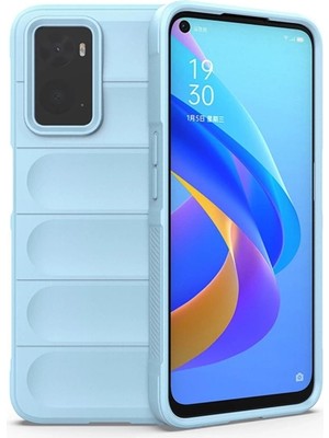 K-Yonlineticaret Realme 9i 4g Kılıf Optimum Silikon - Sky Blue