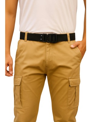 Çantachım Palaska Kemer Taktikal Tarz Plastik Tokalı