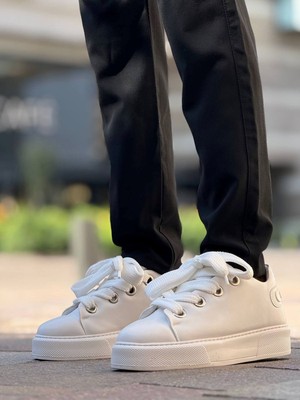 Esranın Dünyası CH2531 - Anjelino Erkek Ayakkabı Beyaz