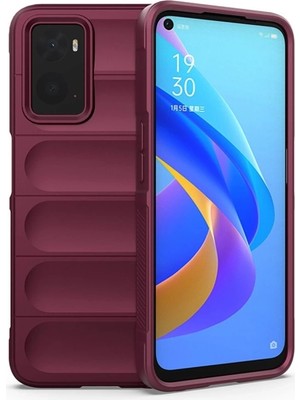 K-Yonlineticaret Realme 9i 4g Kılıf Optimum Silikon - Bordo