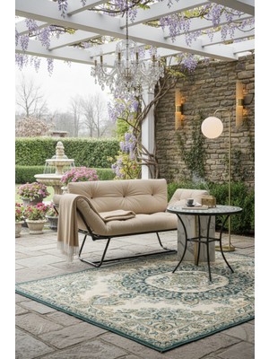 AVYNA Zenthora™ Katlanır Yataklı Ikili Kanepe – Mekanizmalı Çekyat Koltuk, Ultra Konforlu - Krem