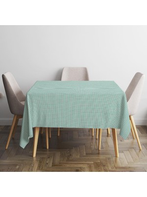 Embays Collection Pötikare Masa Örtüsü, Küçük Kare Desen Masa Örtüsü, Sofra Bezi, Piknik Örtüsü