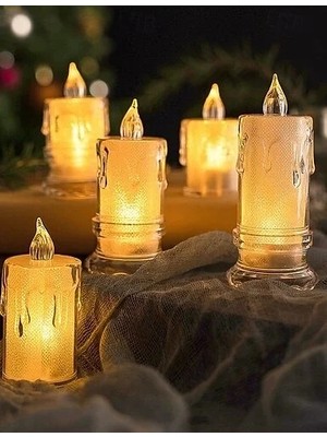 Uslucan Alışveriş Pilli Mum 11 cm 12’li