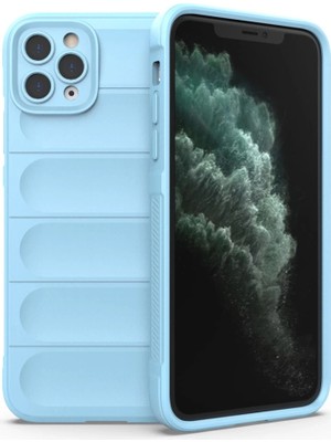 K-Yonlineticaret Iphone 11 Pro Kılıf Optimum Silikon - Sky Blue