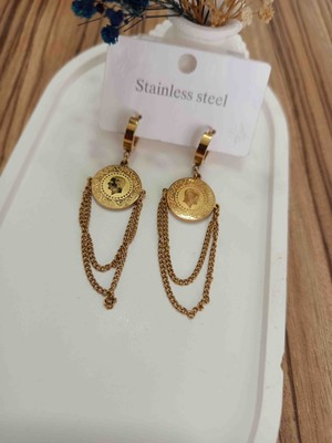 Kudretli Takılar Çelik Küpe