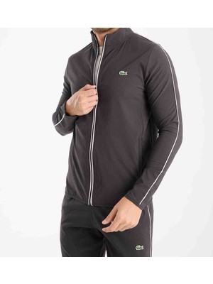 Lacoste Slim Fit Haki-Siyah Erkek Eşofman Takımı