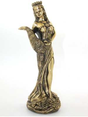 Uslucan Alışveriş Polyester Bereket Tanrıçası Fortuna Figürü Model 2