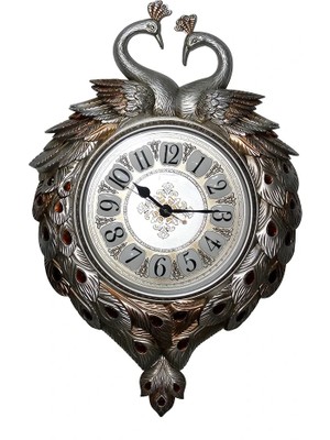 Uslucan Alışveriş Tavuskuşu Duvar Saati