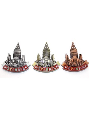 Magicool Istanbul Temalı Metal Magnet ALK3332