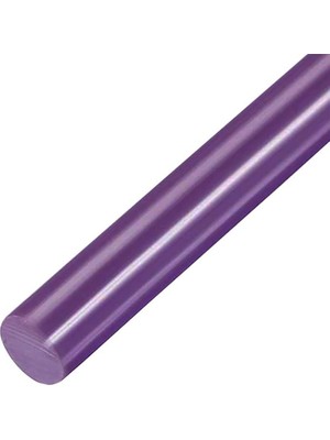 Aesco Mum Sıcak Silikon Mor 11,2 mm  30 cm Kalın