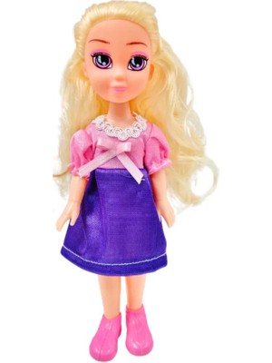 Aesco Karlar Ülkesi - Karlar Kraliçesi Bebek 25 cm - Sarışın