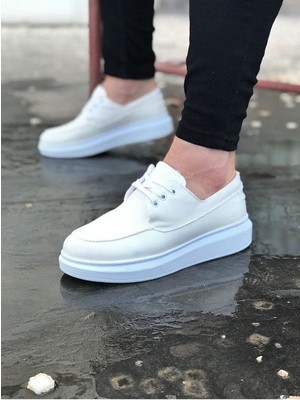 Aesco Beyaz Erkek Günlük Ayakkabı