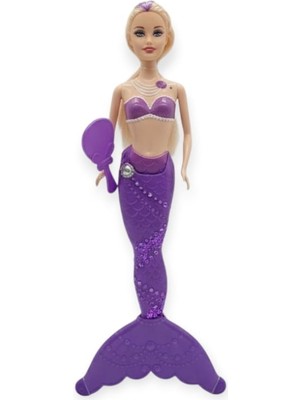 Aesco Deniz Kızı Işıklı Bebek - 2348/1-3 - Mor