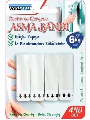 Aesco ve Çerçeve Asma Bandı 6 kg Taşıma