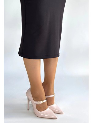 Aesco Tiej Bej Rugan Stiletto Ayakkabı