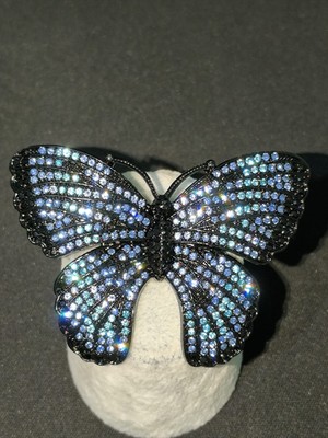 Vulwox Gece Işıltısı Kelebek Broş