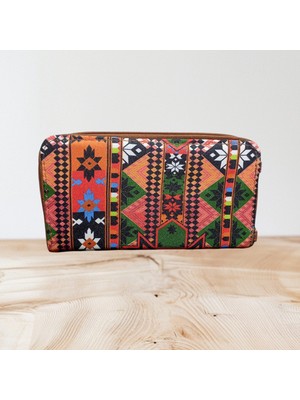 Öykücanbu Otantik Telefon Bölmeli Askılı Cüzdan