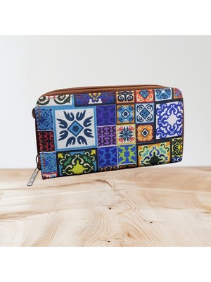 Öykücanbu Otantik Telefon Bölmeli Askılı Cüzdan