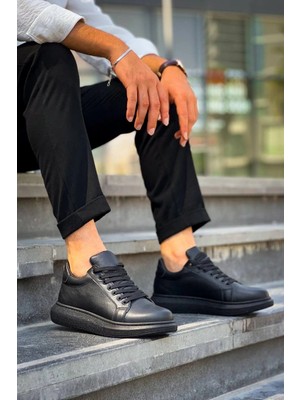 KB-DX46 Kuback Kömür Deri  Günlük Erkek Ayakkabı