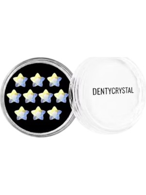 Generic Dentycrystal Diş Pırlantası Yıldız Şekli Çok Renkli 10 Adet ( Avusturya Kristallerinden Oluşturulan 10'lu Set )