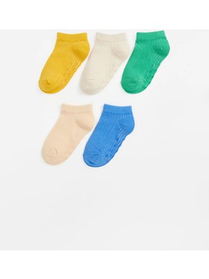 Lc Waikiki Yeni Sezon Basic Erkek Bebek Patik Çorap 5'li